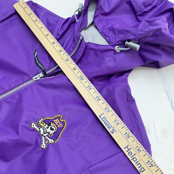 ECU Pirates Charles River Reflective Vented Pocket Rain Jacket Woman's XS - Picture 13 of 13